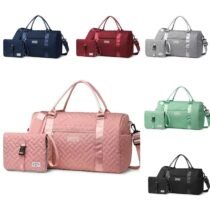 Quilted Mommy Diaper Bag Set