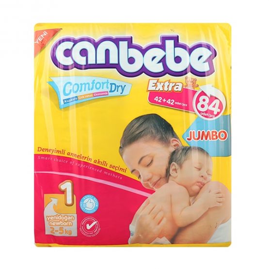 Canbebe New Born 1 Pamper 84 Pcs - Junior Club